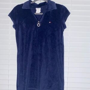 Tommy Hilfiger Dark Blue Zip-Up Dress
